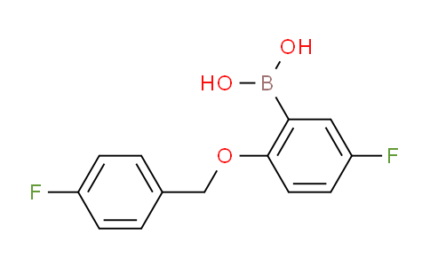 (5-Fluoro-2-((4-fluorobenzyl)oxy)phenyl)boronic acid