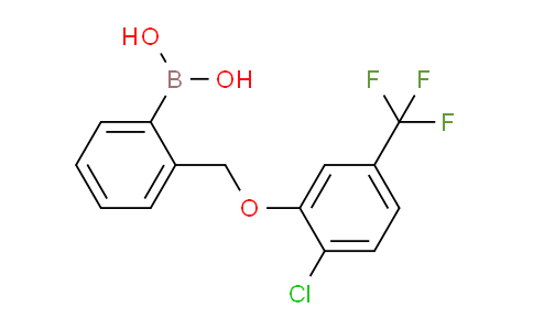 (2-((2-Chloro-5-(trifluoromethyl)phenoxy)methyl)phenyl)boronic acid