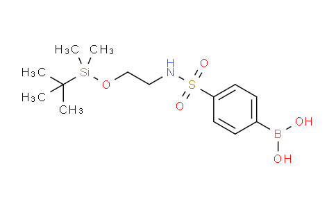 (4-(N-(2-((tert-Butyldimethylsilyl)oxy)ethyl)sulfamoyl)phenyl)boronic acid