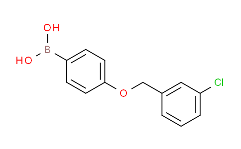 (4-((3-Chlorobenzyl)oxy)phenyl)boronic acid