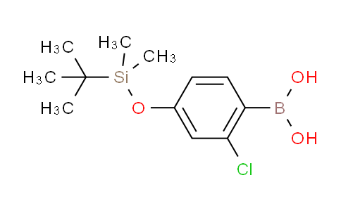 BP28171 | 412343-21-6 | (4-((tert-Butyldimethylsilyl)oxy)-2-chlorophenyl)boronic acid