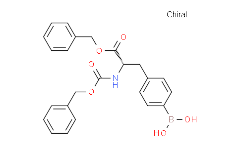 (S)-(4-(3-(Benzyloxy)-2-(((benzyloxy)carbonyl)amino)-3-oxopropyl)phenyl)boronic acid