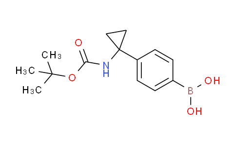 (4-(1-((tert-Butoxycarbonyl)amino)cyclopropyl)phenyl)boronic acid
