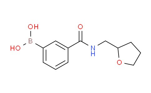 (3-(((Tetrahydrofuran-2-yl)methyl)carbamoyl)phenyl)boronic acid