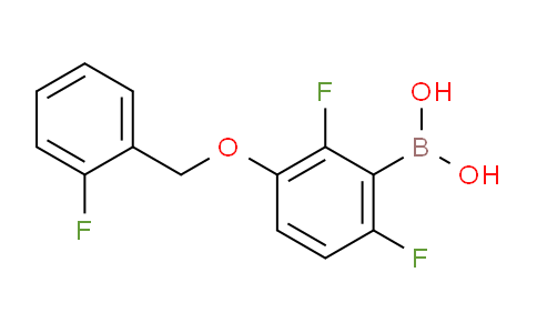 (2,6-Difluoro-3-((2-fluorobenzyl)oxy)phenyl)boronic acid