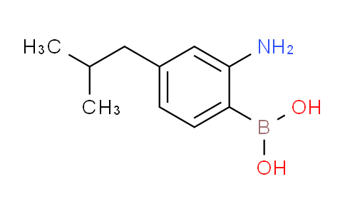 (2-Amino-4-isobutylphenyl)boronic acid