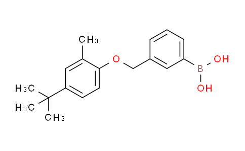 (3-((4-(tert-Butyl)-2-methylphenoxy)methyl)phenyl)boronic acid