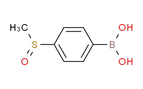 (4-(Methylsulfinyl)phenyl)boronic acid