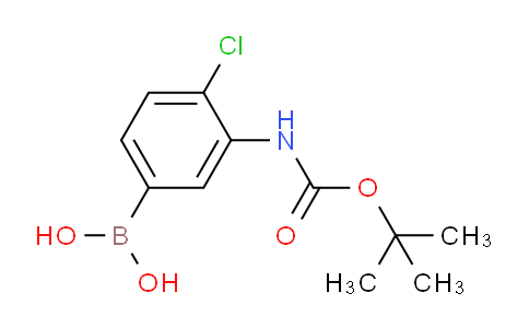 BP28270 | 871329-57-6 | (3-((tert-Butoxycarbonyl)amino)-4-chlorophenyl)boronic acid