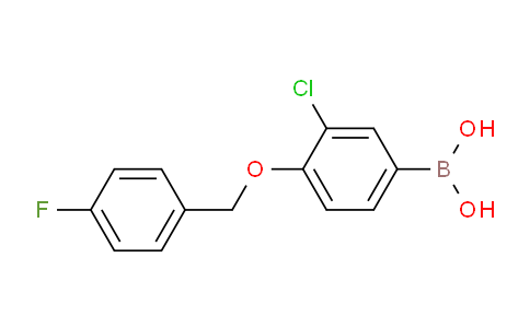 (3-Chloro-4-((4-fluorobenzyl)oxy)phenyl)boronic acid