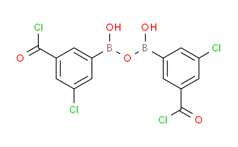 Bis(3-chloro-5-(chlorocarbonyl)phenyl)diboronic acid