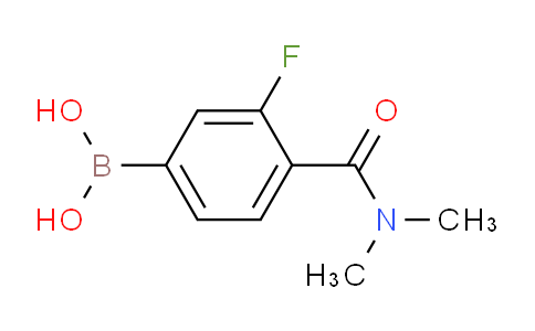 (4-(Dimethylcarbamoyl)-3-fluorophenyl)boronic acid