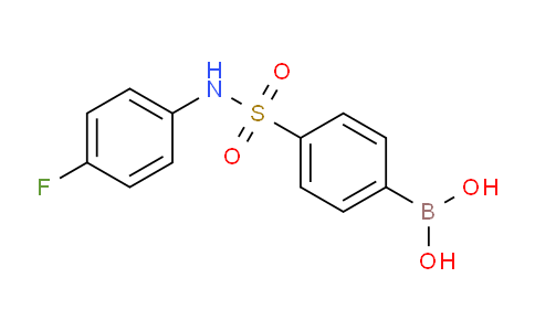 (4-(N-(4-Fluorophenyl)sulfamoyl)phenyl)boronic acid