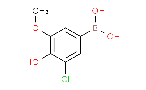 (3-Chloro-4-hydroxy-5-methoxyphenyl)boronic acid