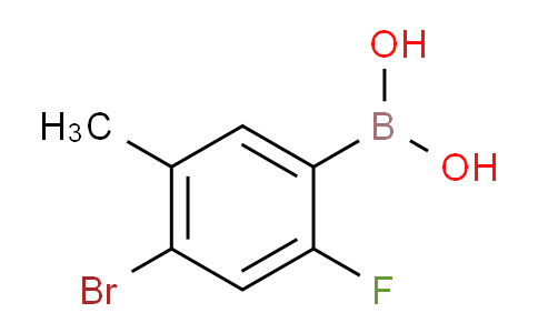(4-Bromo-2-fluoro-5-methylphenyl)boronic acid