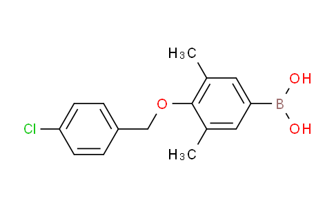 (4-((4-Chlorobenzyl)oxy)-3,5-dimethylphenyl)boronic acid