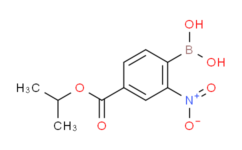 (4-(Isopropoxycarbonyl)-2-nitrophenyl)boronic acid