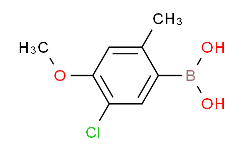 BP28372 | 511295-09-3 | (5-Chloro-4-methoxy-2-methylphenyl)boronic acid