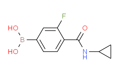 BP28382 | 874289-20-0 | (4-(Cyclopropylcarbamoyl)-3-fluorophenyl)boronic acid