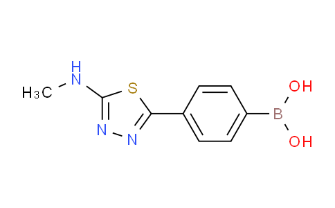 BP28390 | 957034-49-0 | (4-(5-(Methylamino)-1,3,4-thiadiazol-2-yl)phenyl)boronic acid