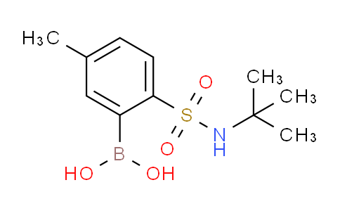 (2-(N-(tert-Butyl)sulfamoyl)-5-methylphenyl)boronic acid