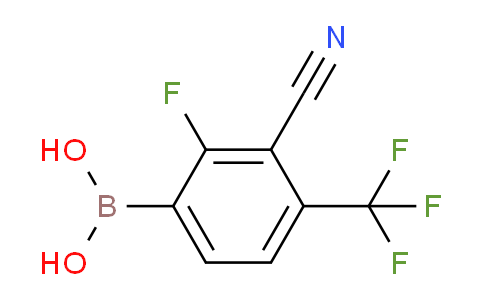 (3-Cyano-2-fluoro-4-(trifluoromethyl)phenyl)boronic acid