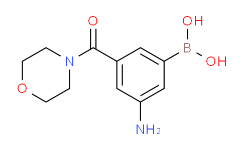 (3-Amino-5-(morpholine-4-carbonyl)phenyl)boronic acid