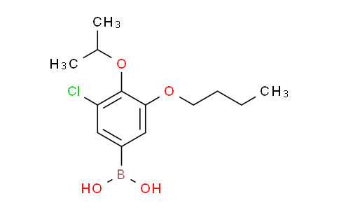 (3-Butoxy-5-chloro-4-isopropoxyphenyl)boronic acid