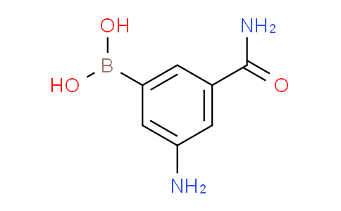 BP28420 | 1801408-17-2 | (3-Amino-5-Carbamoylphenyl)boronic acid