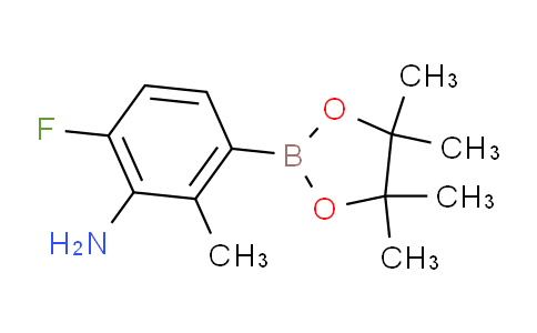 (3-Amino-4-fluoro-2-methylphenyl)boronic acid pinacol ester