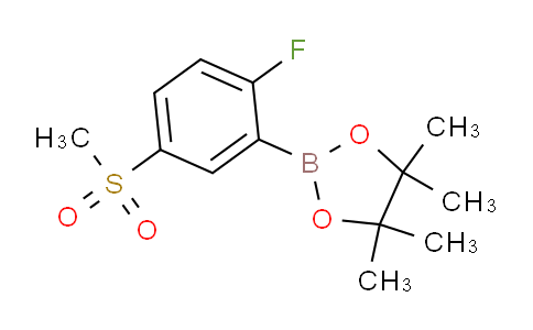 (2-Fluoro-5-(methylsulfonyl)phenyl)boronic acid pinacol ester