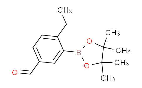 (2-Ethyl-5-formylphenyl)boronic acid pinacol ester