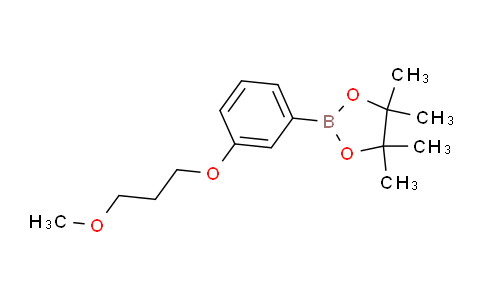 BP28488 | 1212019-00-5 | (3-(3-Methoxypropoxy)phenyl)boronic acid pinacol ester