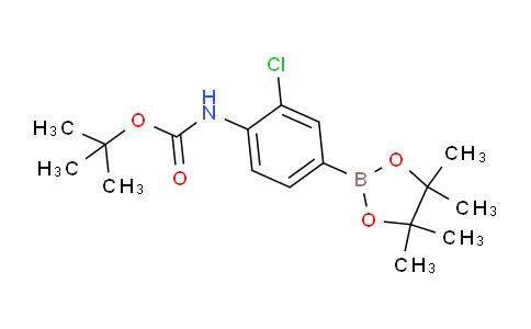 BP28489 | 330794-10-0 | (4-((Tert-butoxycarbonyl)amino)-3-chlorophenyl)boronic acid pinacol ester