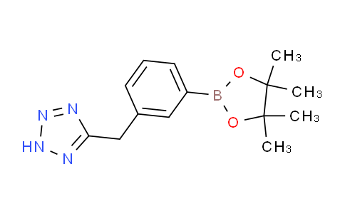 (3-((1H-tetrazol-5-yl)methyl)phenyl)boronic acid pinacol ester