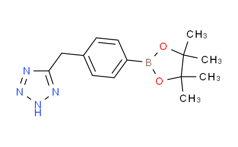 (4-((1H-Tetrazol-5-yl)methyl)phenyl)boronic acid pinacol ester