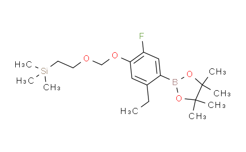 BP28498 | 1421503-40-3 | (2-Ethyl-5-fluoro-4-((2-(trimethylsilyl)ethoxy)methoxy)phenyl)boronic acid pinacol ester