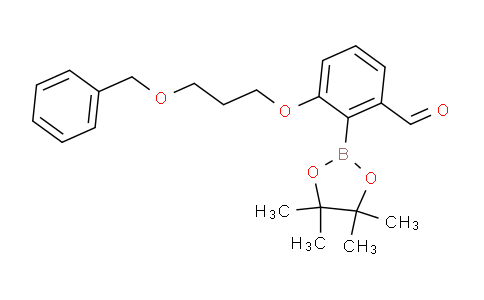 BP28499 | 1093643-90-3 | (2-(3-(Benzyloxy)propoxy)-6-formylphenyl)boronic acid pinacol ester