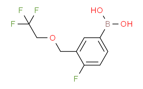 (4-Fluoro-3-((2,2,2-trifluoroethoxy)methyl)phenyl)boronic acid