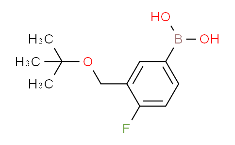 (3-(Tert-butoxymethyl)-4-fluorophenyl)boronic acid