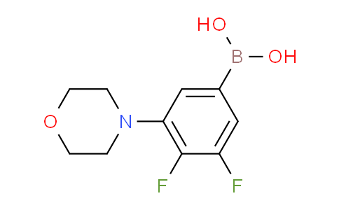 (3,4-Difluoro-5-morpholinophenyl)boronic acid