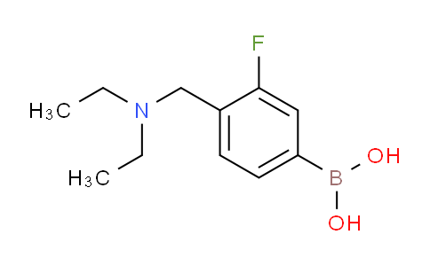 (4-((Diethylamino)methyl)-3-fluorophenyl)boronic acid