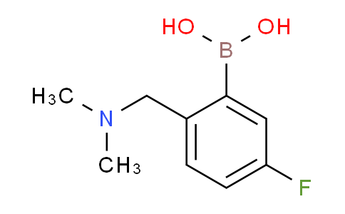 BP28576 | 1292755-46-4 | (2-((Dimethylamino)methyl)-5-fluorophenyl)boronic acid