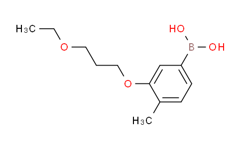 (3-(3-Ethoxypropoxy)-4-methylphenyl)boronic acid