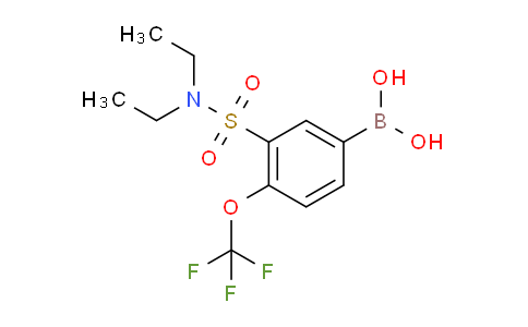 (3-(N,n-diethylsulfamoyl)-4-(trifluoromethoxy)phenyl)boronic acid