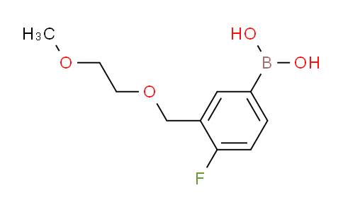 (4-Fluoro-3-((2-methoxyethoxy)methyl)phenyl)boronic acid