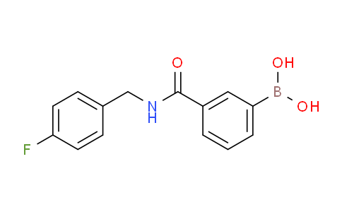 Boronic acid, b-[3-[[[(4-fluorophenyl)methyl]amino]carbonyl]phenyl]-