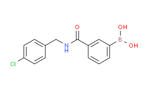 Boronic acid, b-[3-[[[(4-chlorophenyl)methyl]amino]carbonyl]phenyl]-
