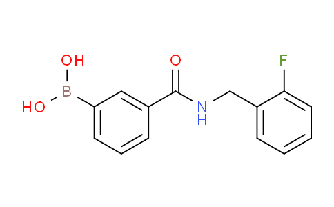 Boronic acid, b-[3-[[[(2-fluorophenyl)methyl]amino]carbonyl]phenyl]-