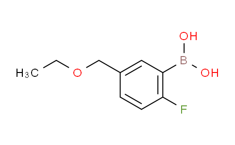 (5-(Ethoxymethyl)-2-fluorophenyl)boronic acid